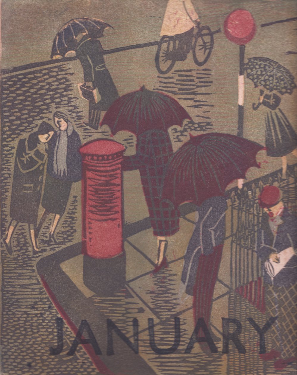 "Januari", 1951. av Shirley Markham