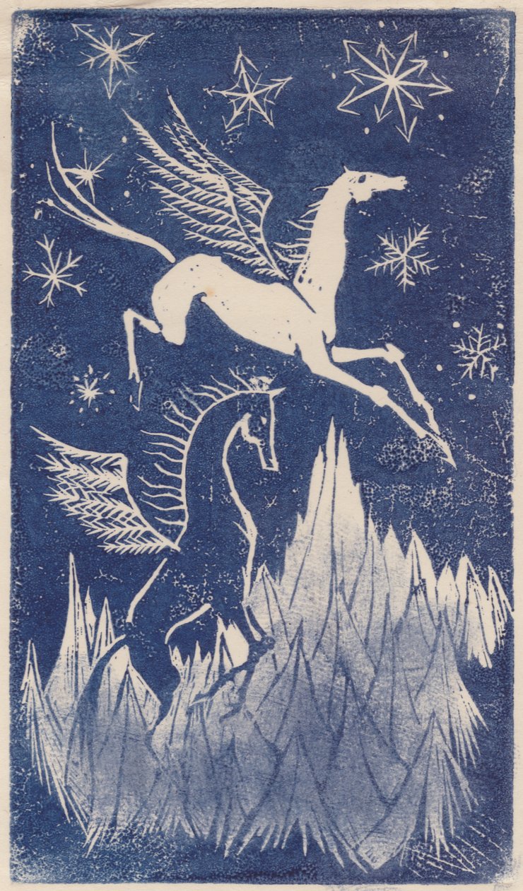 Pegasus, c1950. av Shirley Markham