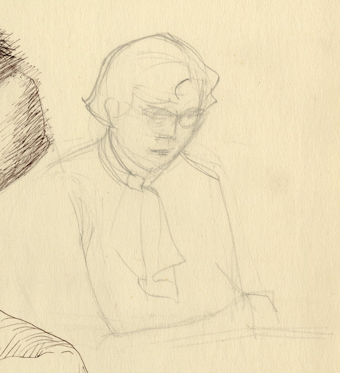 Studie av en kvinna, c1951. av Shirley Markham