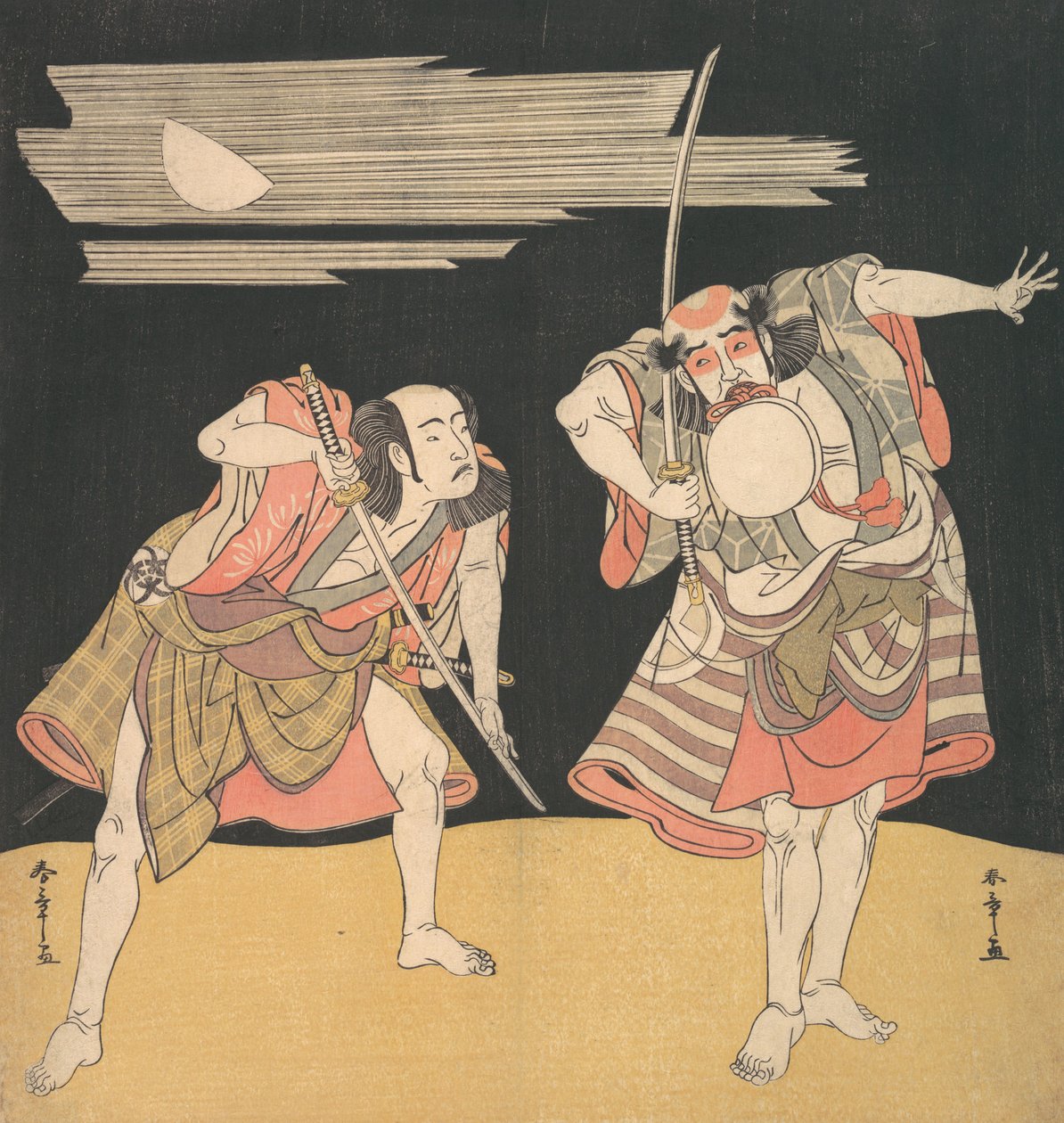 Teac och rs Ota ni Tomoe läkare plan d Band Mitsukoro läkare, va? 1776. av Shunsho