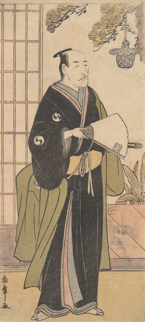 Femte Ichikawa Danjuro-medlem Te Road Mother and Child Yuranosuke, 6:e månaden, 1783. av Shunsho