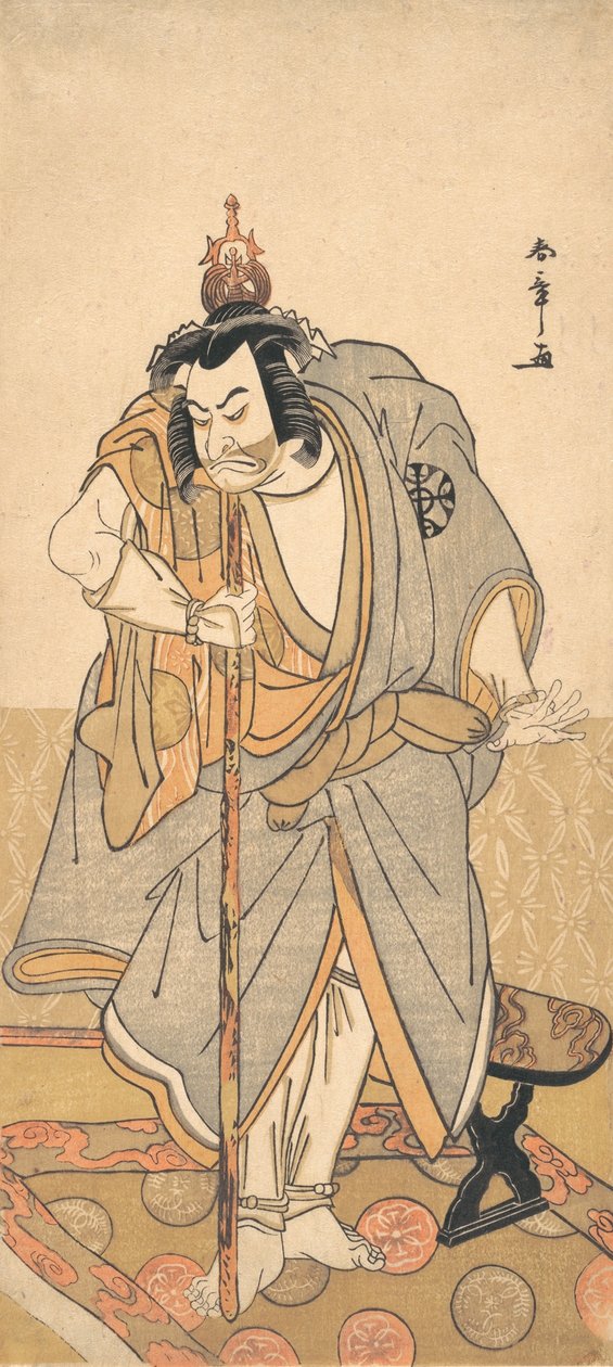 Tea Ac and r Nakamura Nakazo As A Roku Jurokubu Pilgrim and Buddy St Tempe, va? 1780. av Shunsho