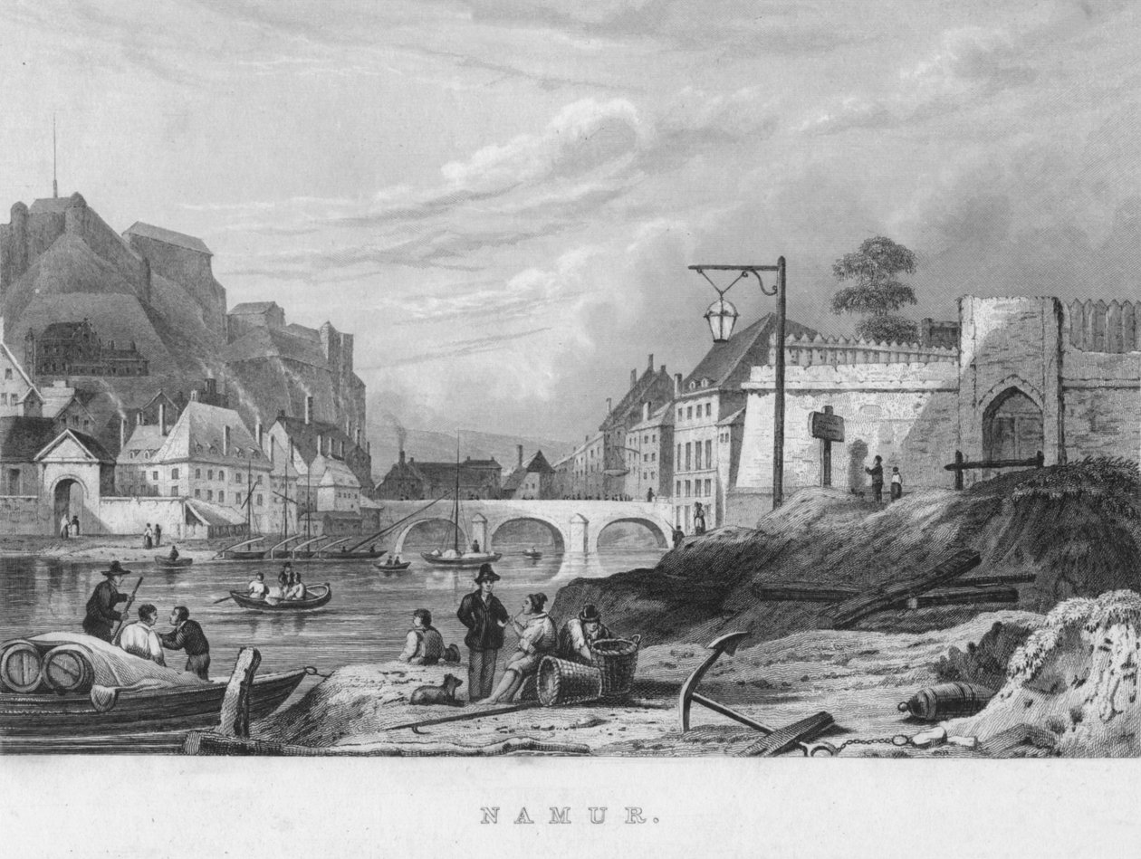 Namur, 1850 av Shury and Son