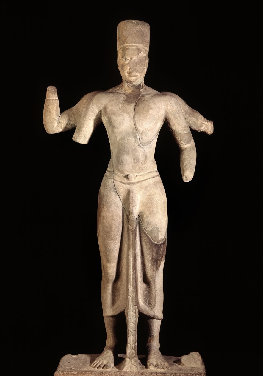 Den berömda Vishnu från Amphoe Takua Pa, 800-900-talet av Siamese School