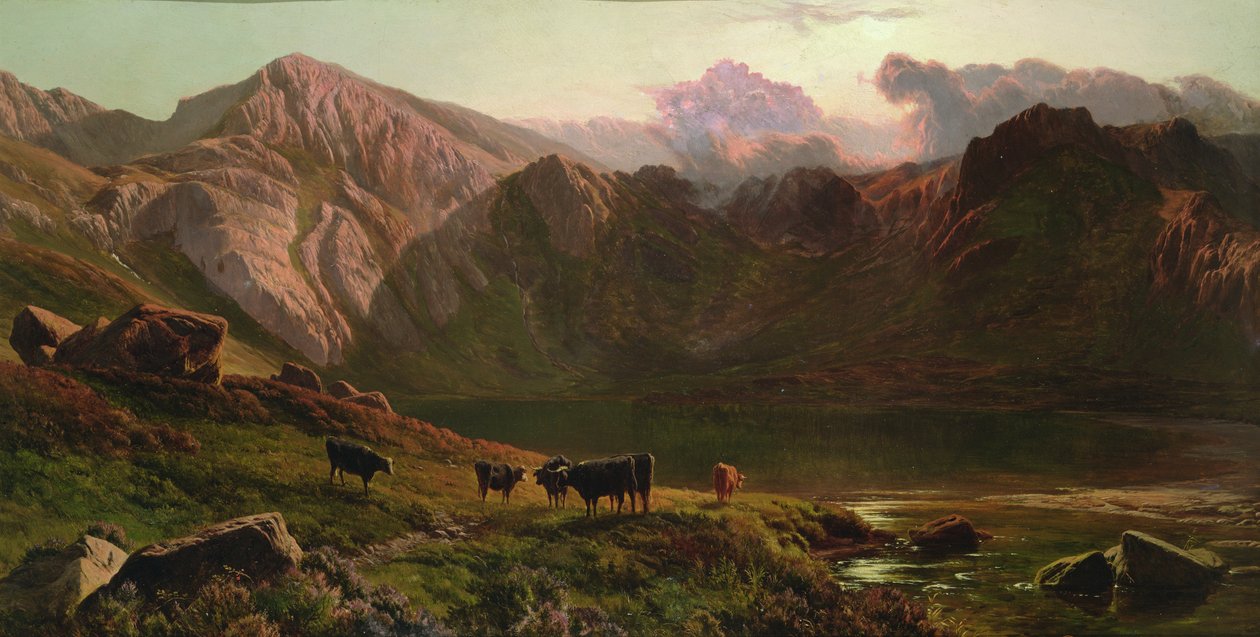 Llyn Idwal, norra Wales av Sidney Richard Percy