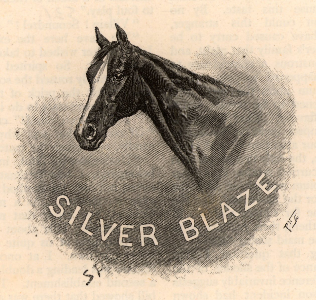Äventyr av Silver Blaze av Sidney Paget