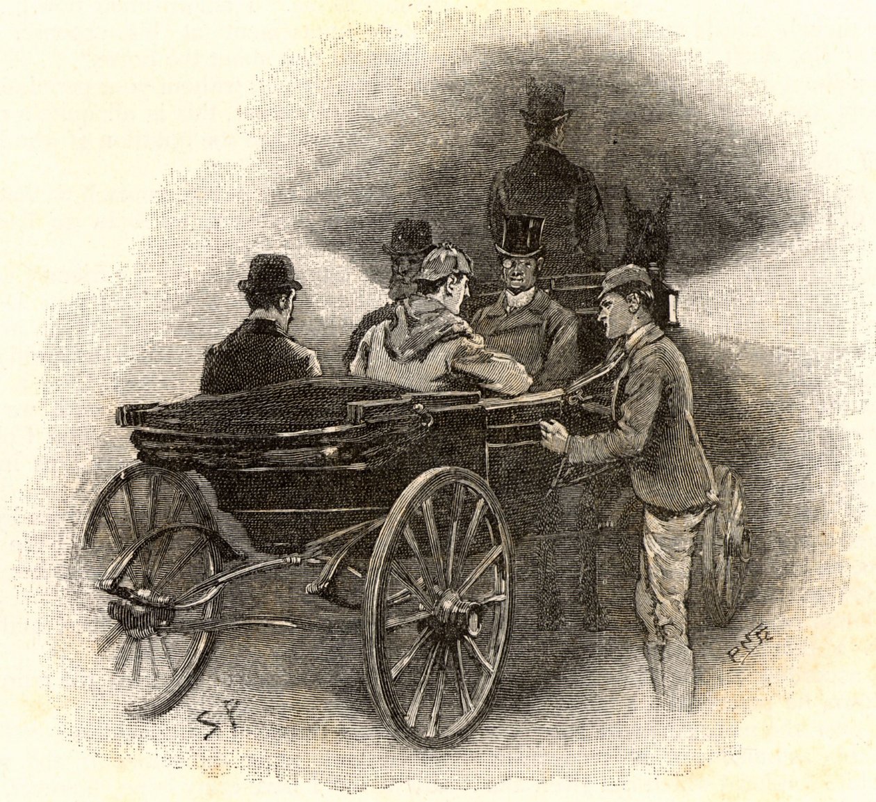 Sherlock Holmes äventyr av Sidney Paget