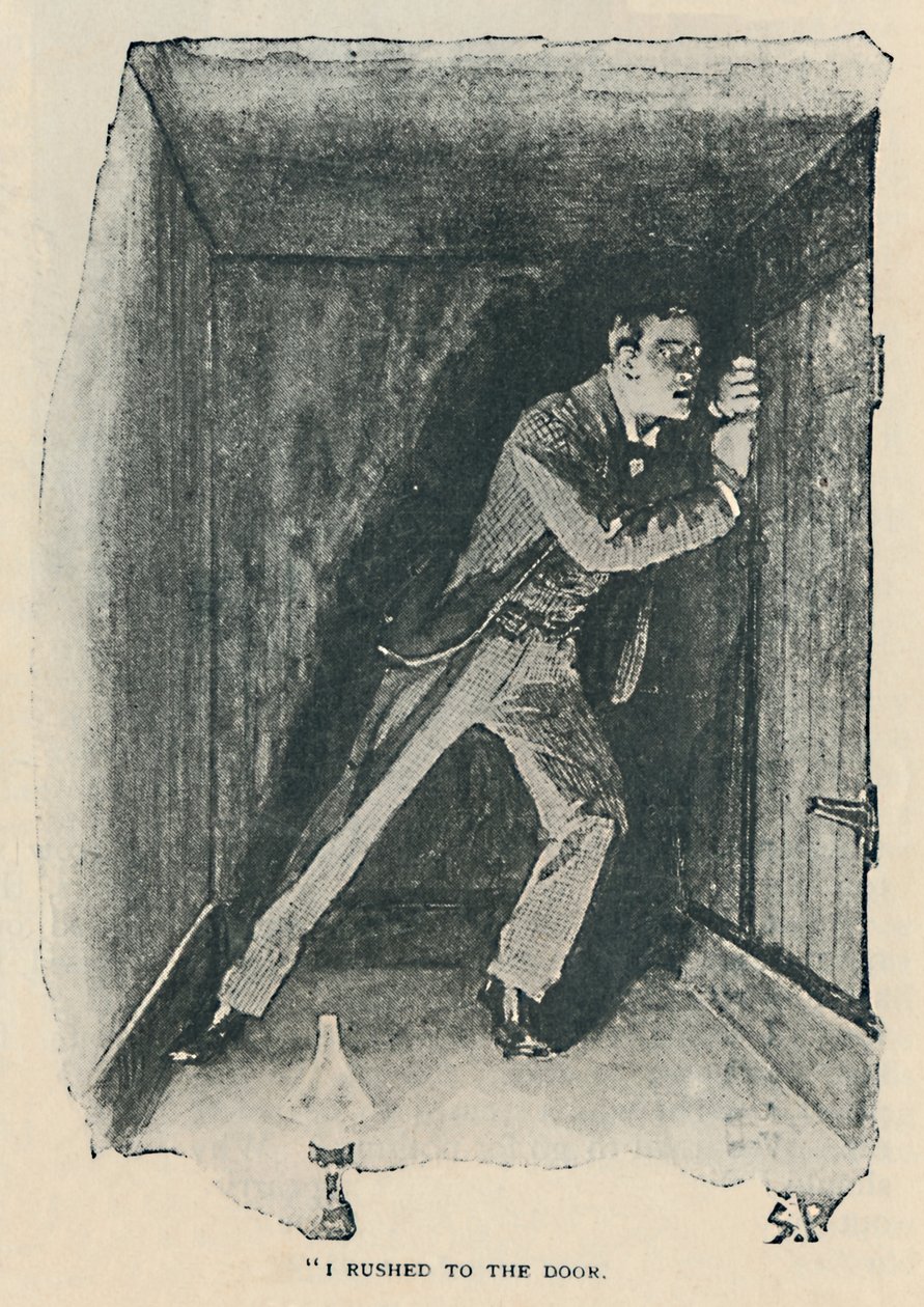 Jag rusade till dörren, 1892 av Sidney Paget
