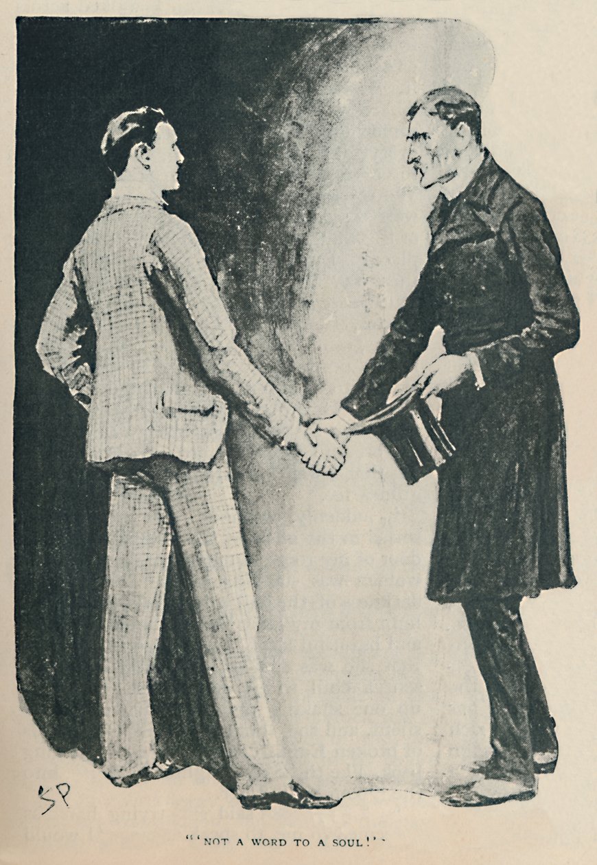 Inte ett ord till en själ, 1892 av Sidney Paget