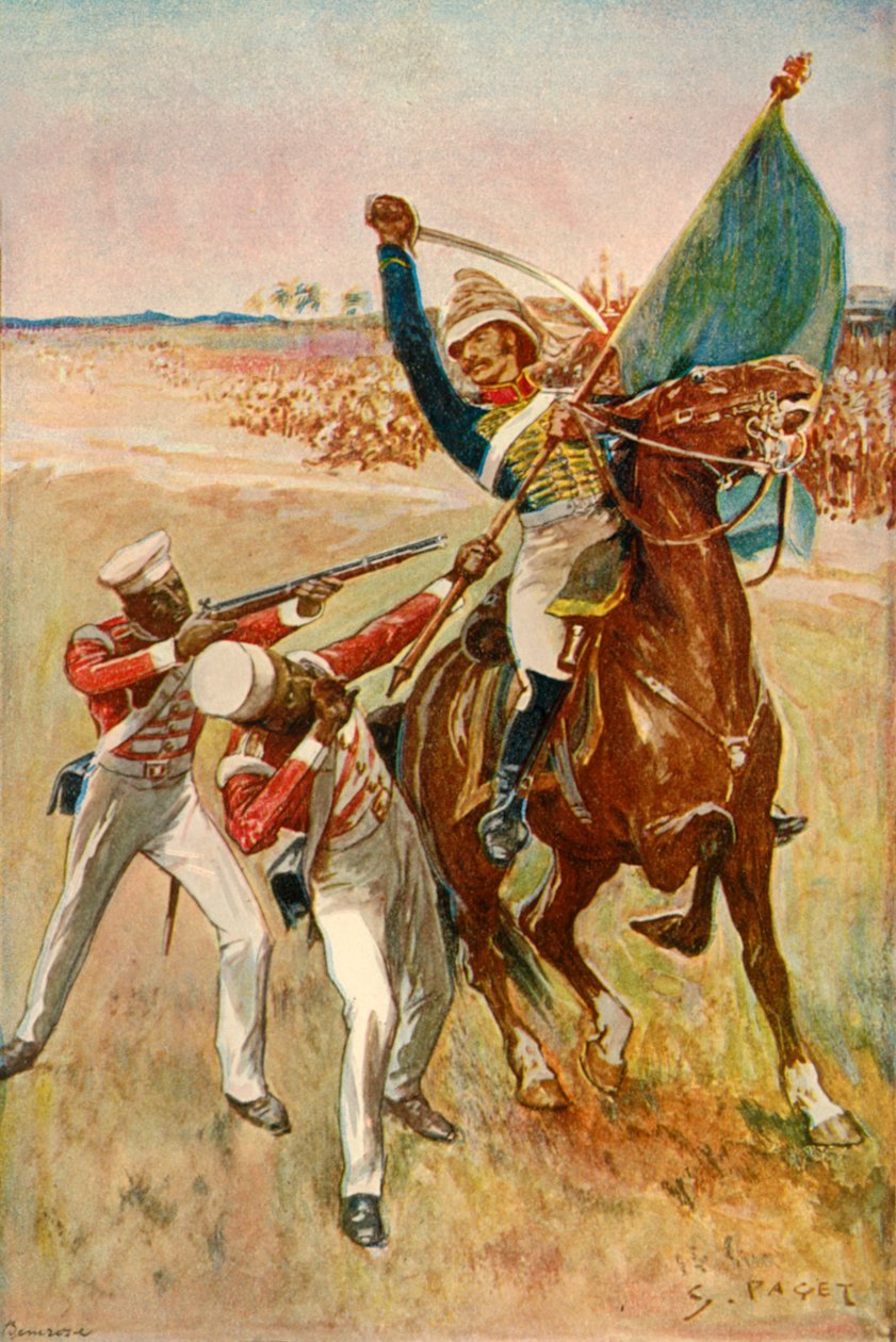 Roberts vinner Victoria Cross, 1901. av Sidney Paget