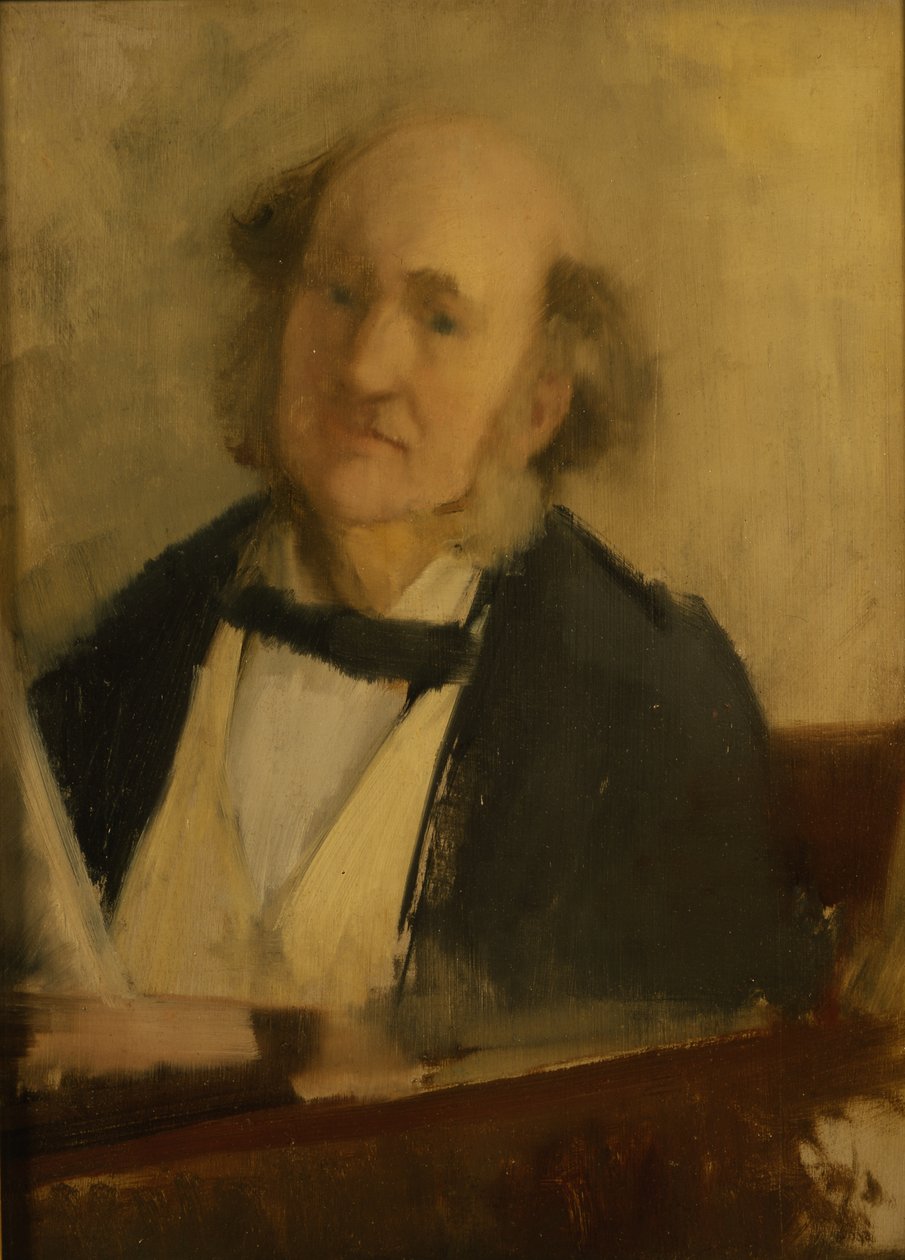 Porträtt av Charles Kensington Salaman av Sidney Starr