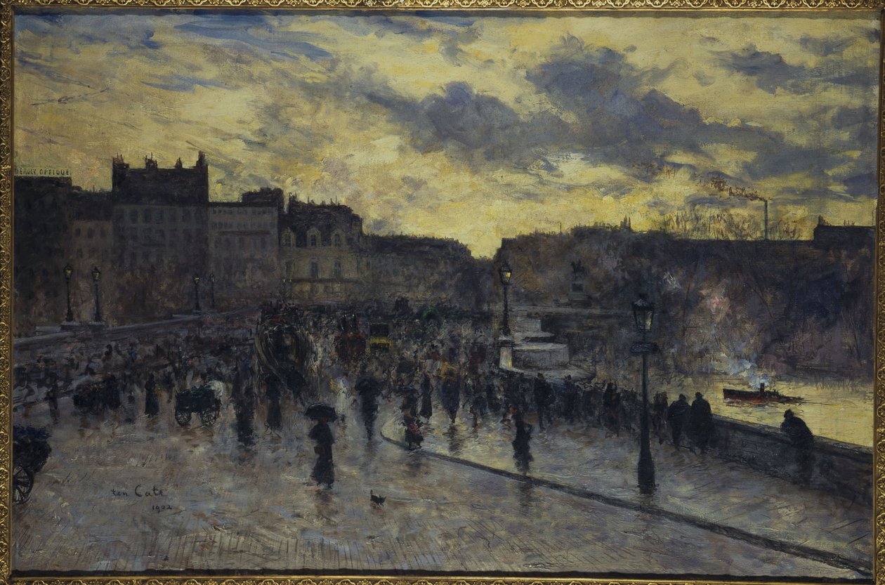 Pont-Neuf, sett från quai de la Mégisserie av Siebe Johannes Ten Kate