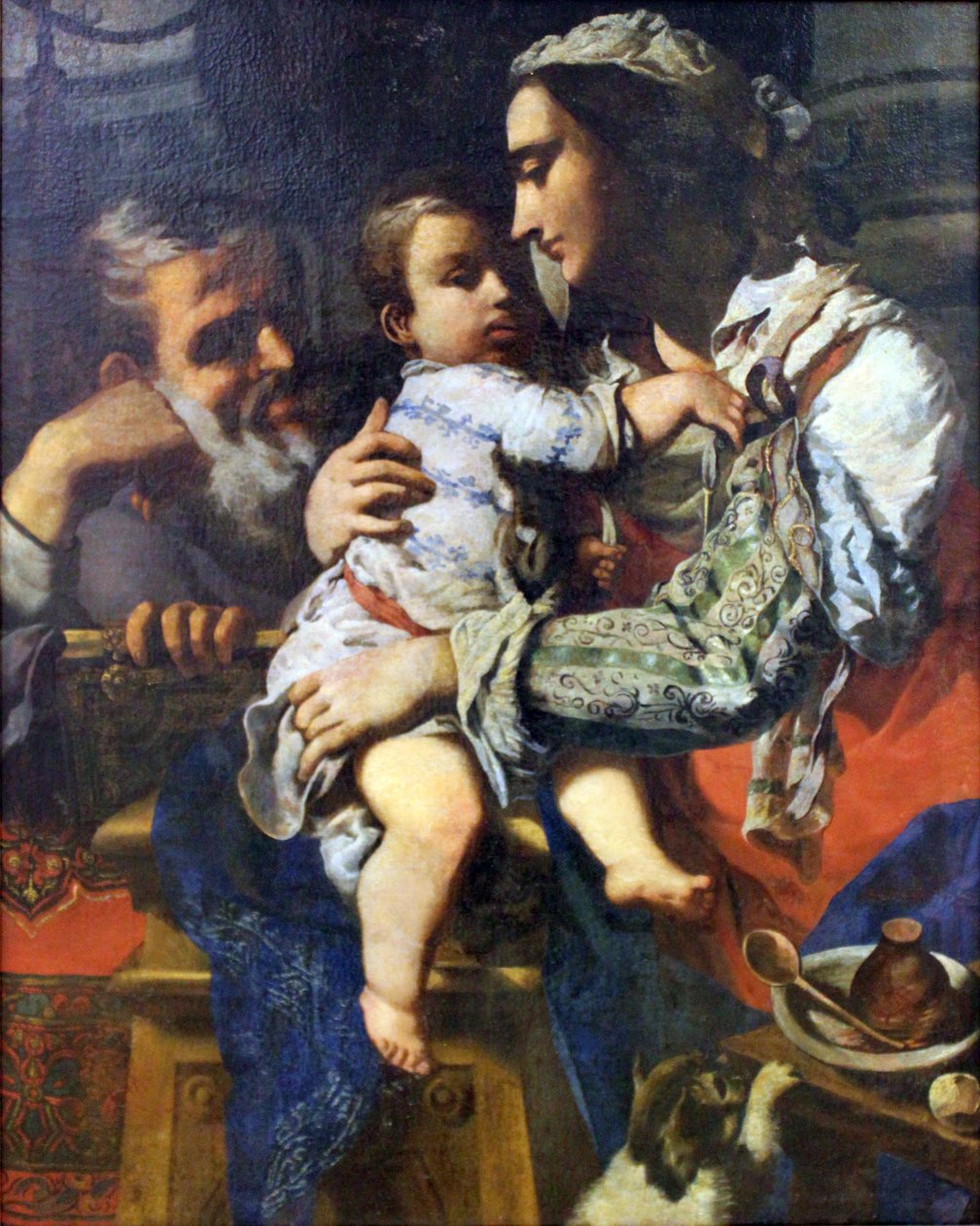 The Holy Family av Sigismondo Coccapani
