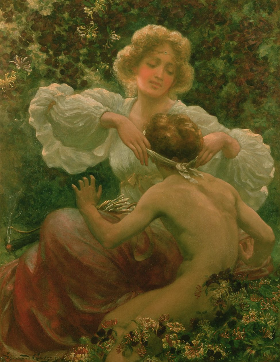 Kärleken är blind av Sigismund Christian Hubert Goetze