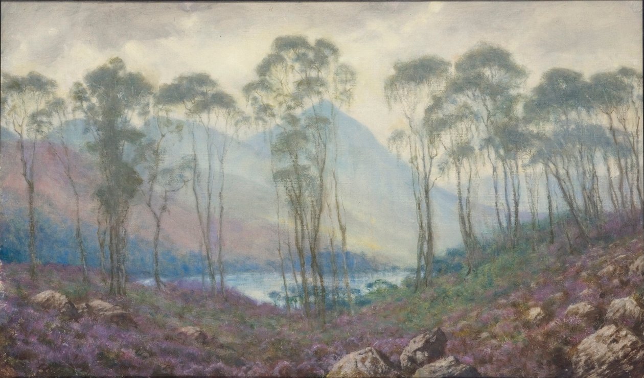 Ett skotskt landskap, 1886-1939 av Sigismund Christian Hubert Goetze