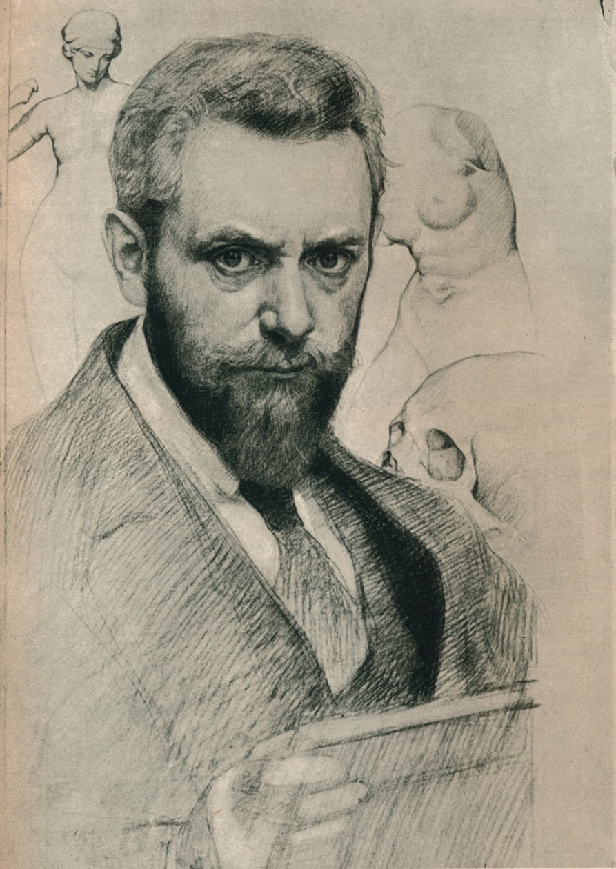 Porträtt av av Sigmund Lipinsky