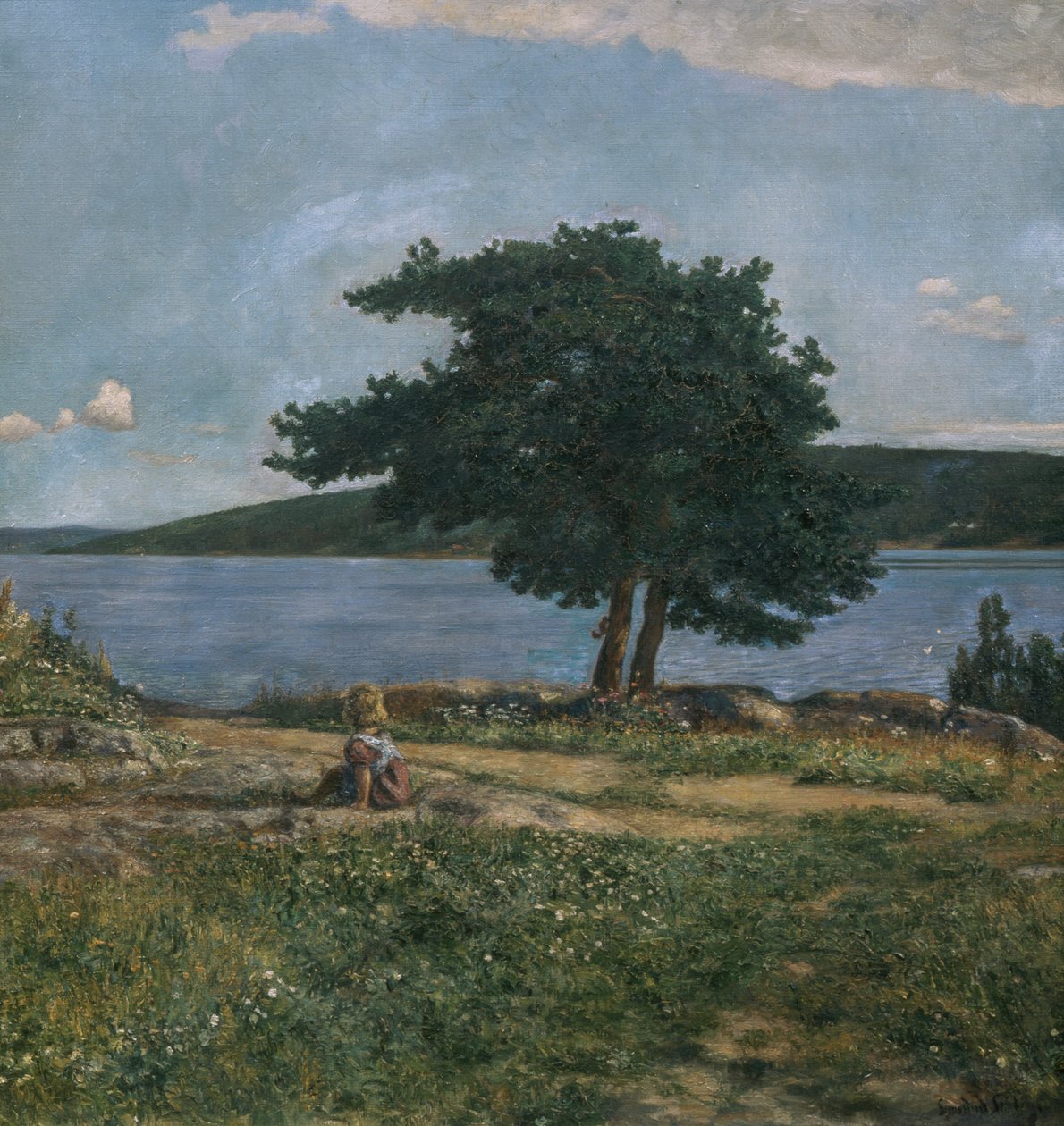 Sommarstämning av Sigmund Sinding