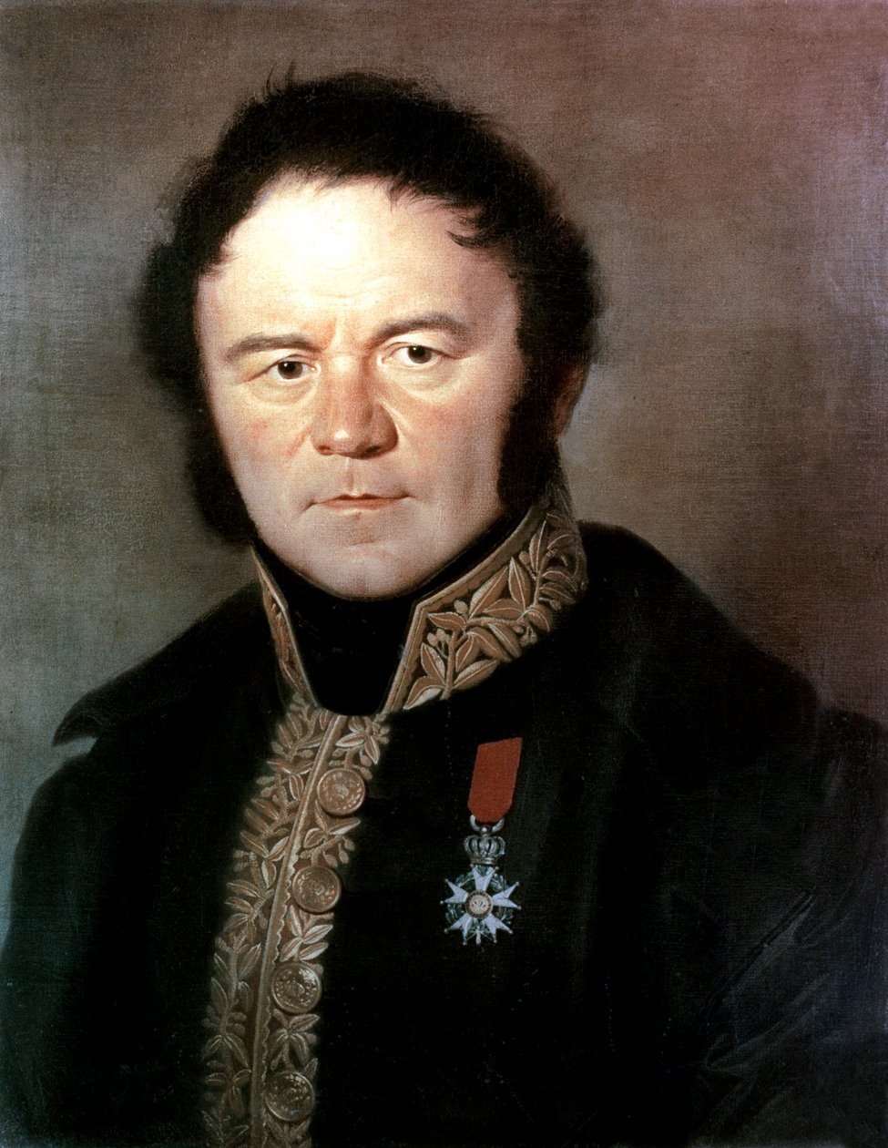 Porträtt av Stendhal, 1836 av Silvestro Valeri