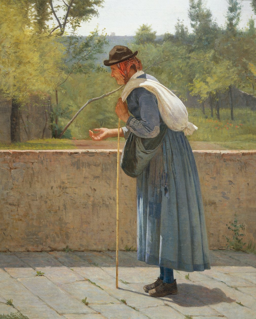 Allmosor av Silvestro Lega