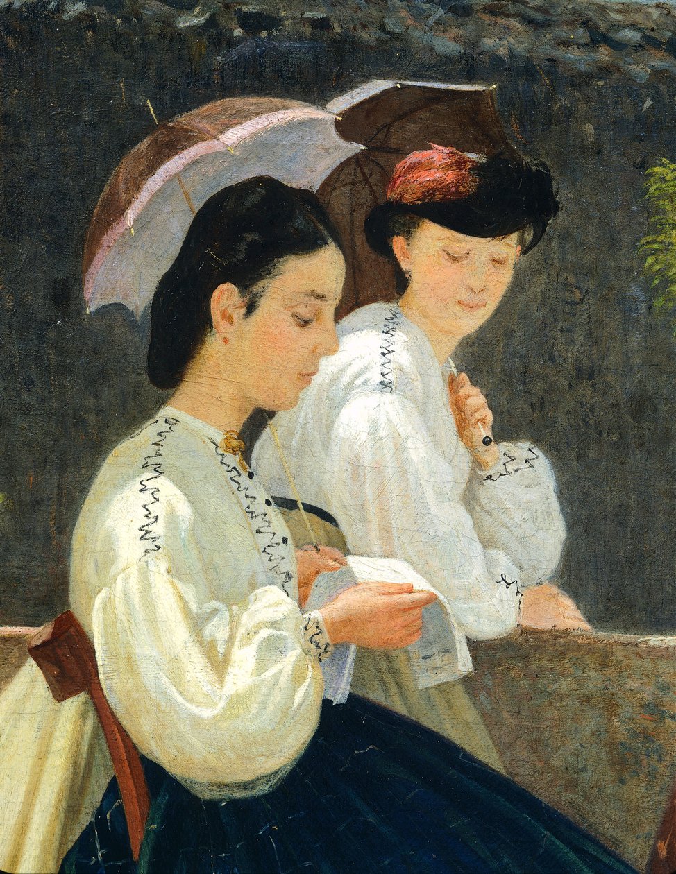 Allmosor av Silvestro Lega