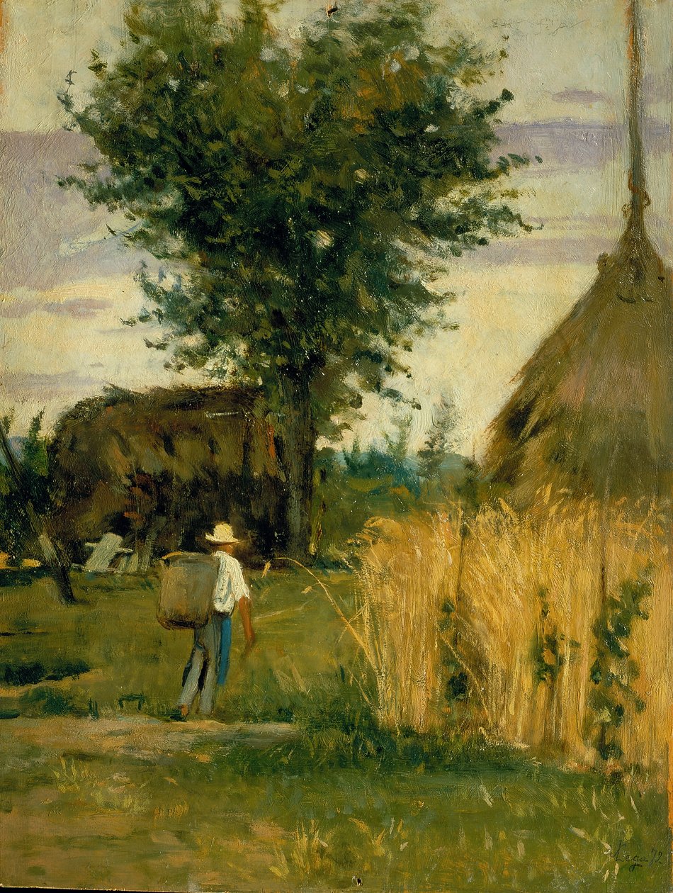 På gården av Silvestro Lega