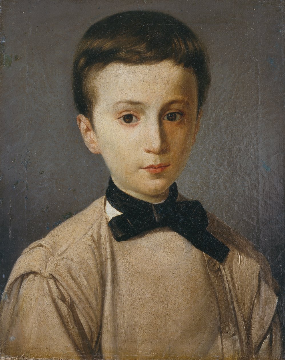 Porträtt av Ettore Lega av Silvestro Lega