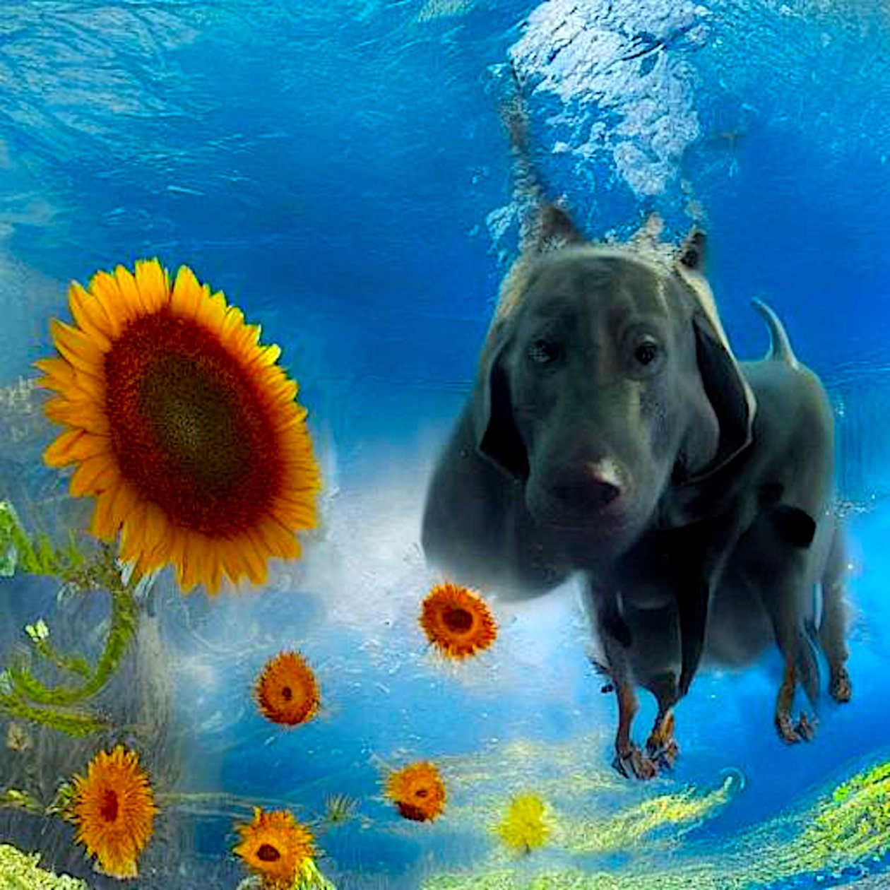 "Underwaterdog: En dykning in i det oväntade" av Silvia Martini