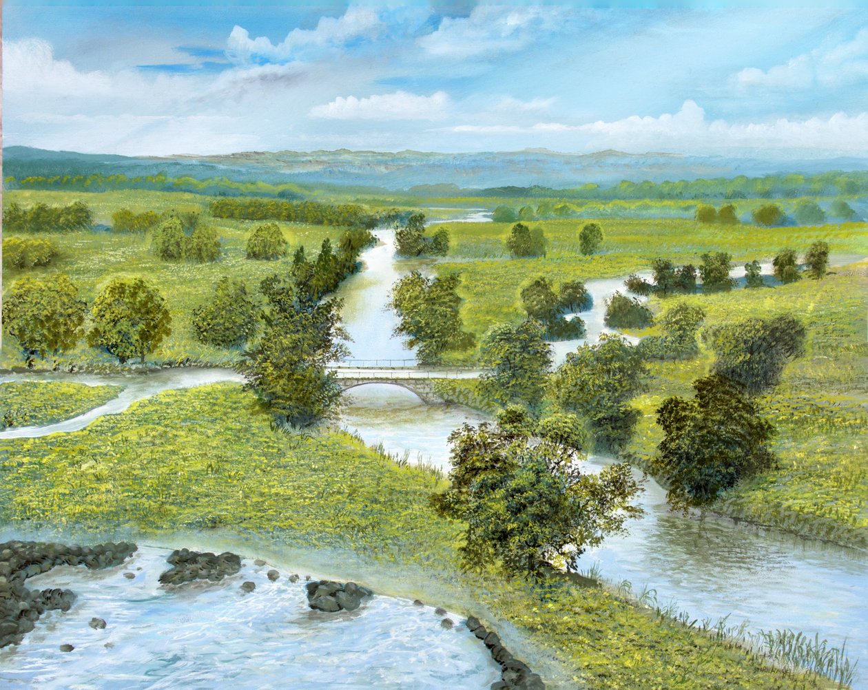 Flodbro av Silvian Sternhagel