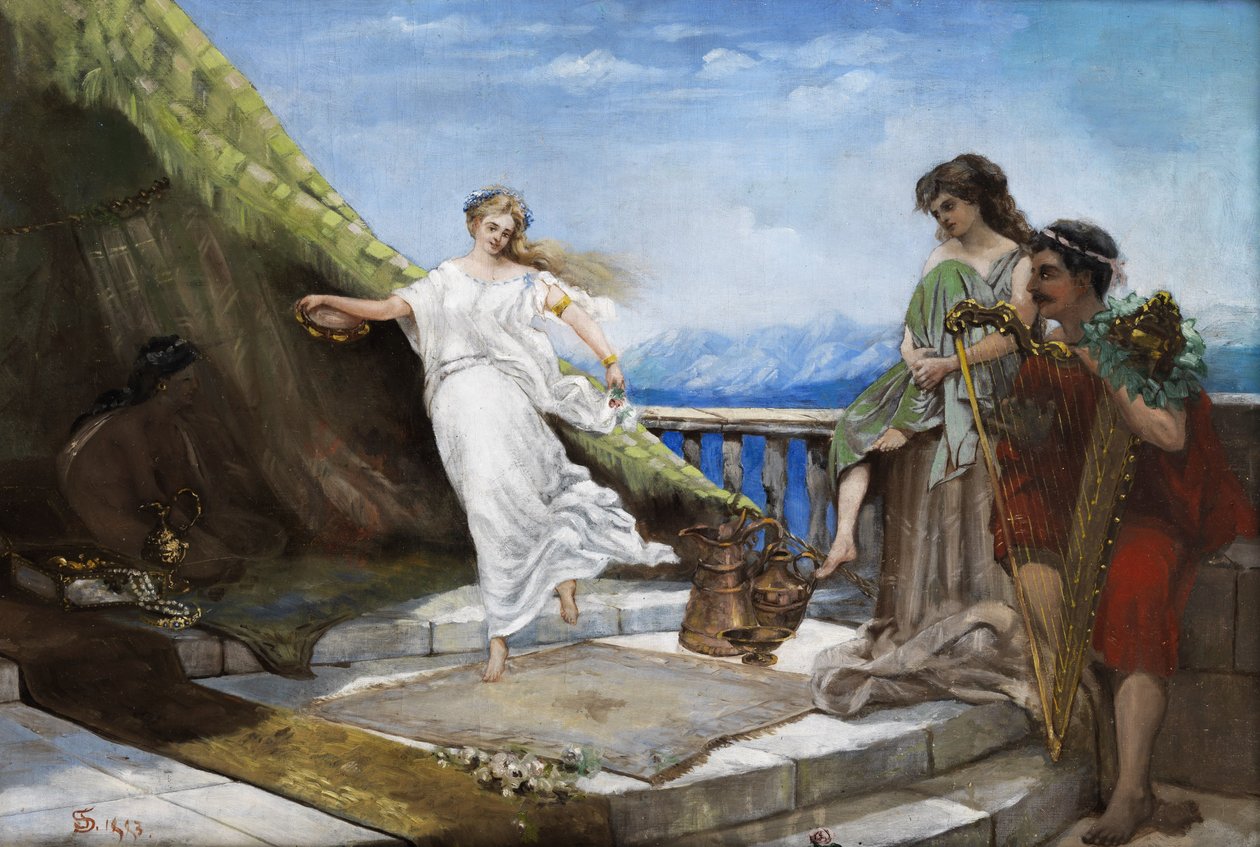 Antik dansmusik av Simeon Solomon