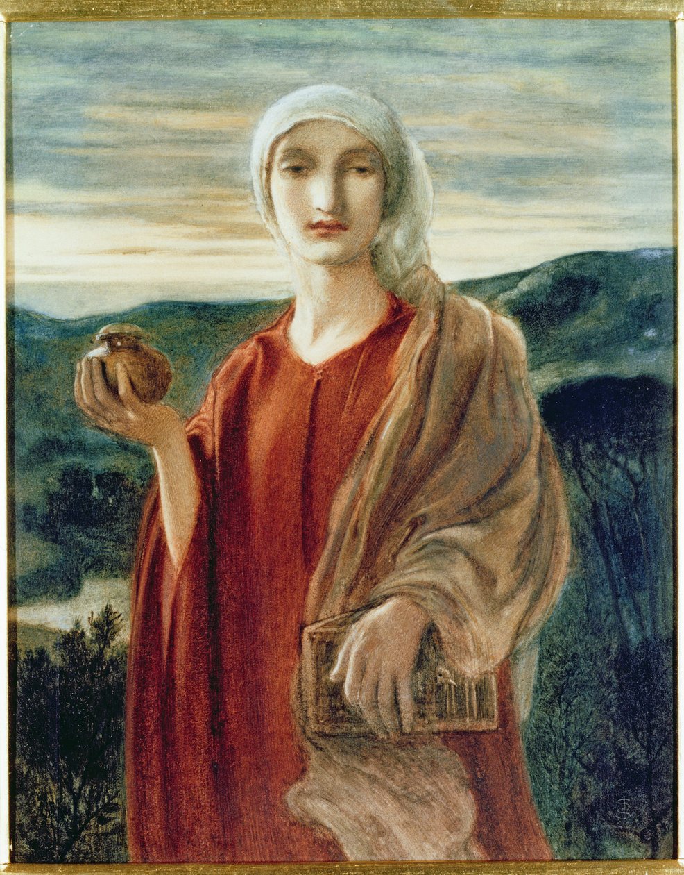 Klassisk dam av Simeon Solomon
