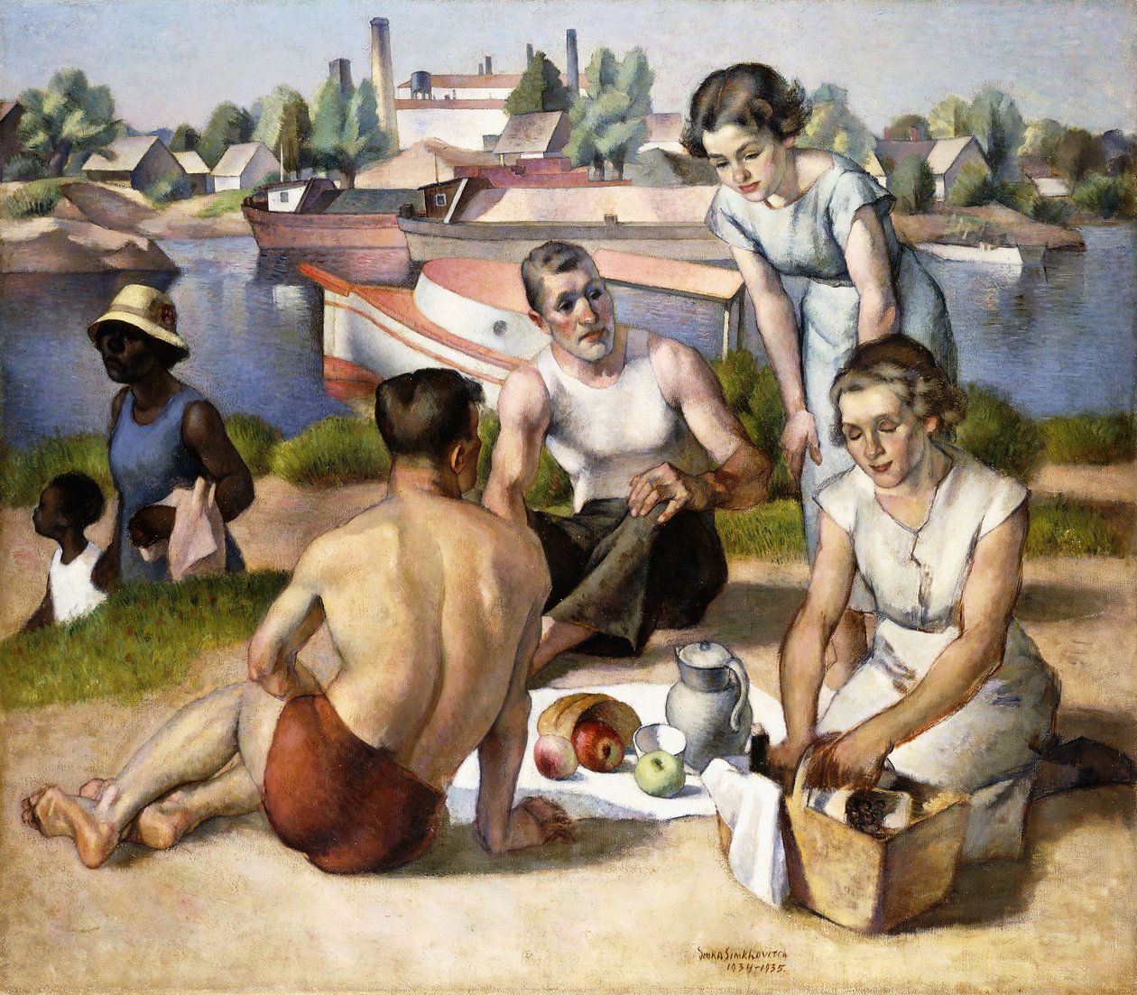 Picknicken av Simkha Simkovitch