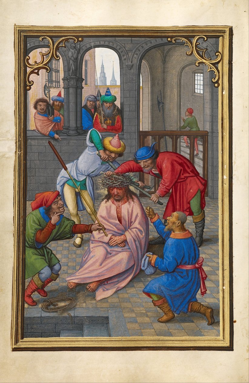 Kröningen med törnen av Simon Bening