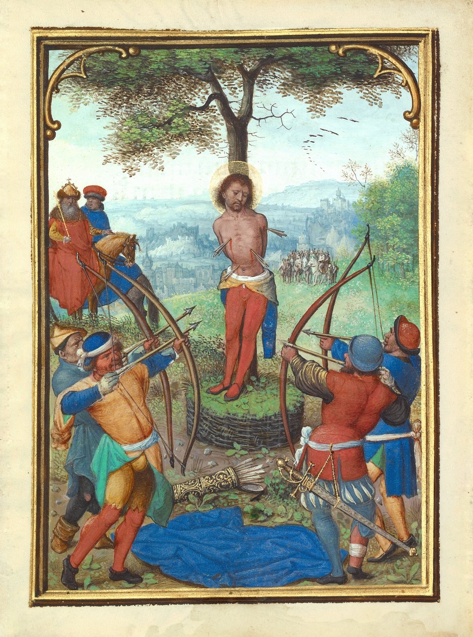 Martyrskapet i Sankt Sebastian av Simon Bening