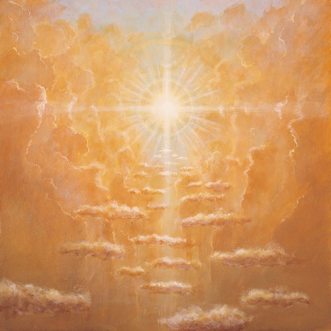 Radiance (akryl på duk) av Simon Cook