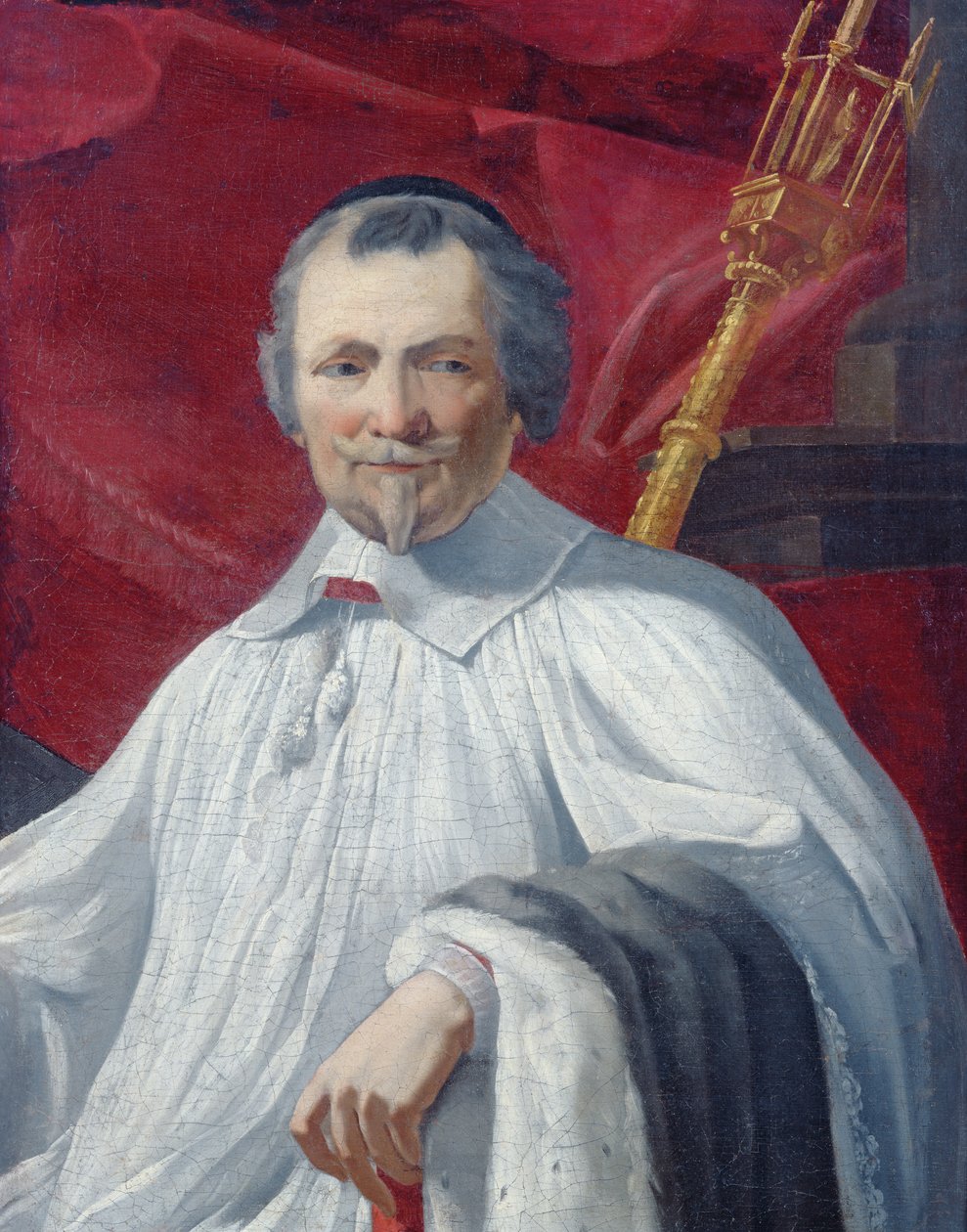 Porträtt av Michel La Masle av Simon Vouet