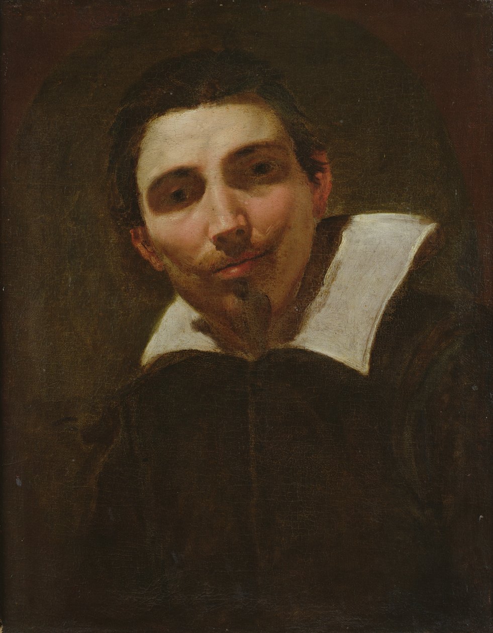 Porträtt av en man av Simon Vouet
