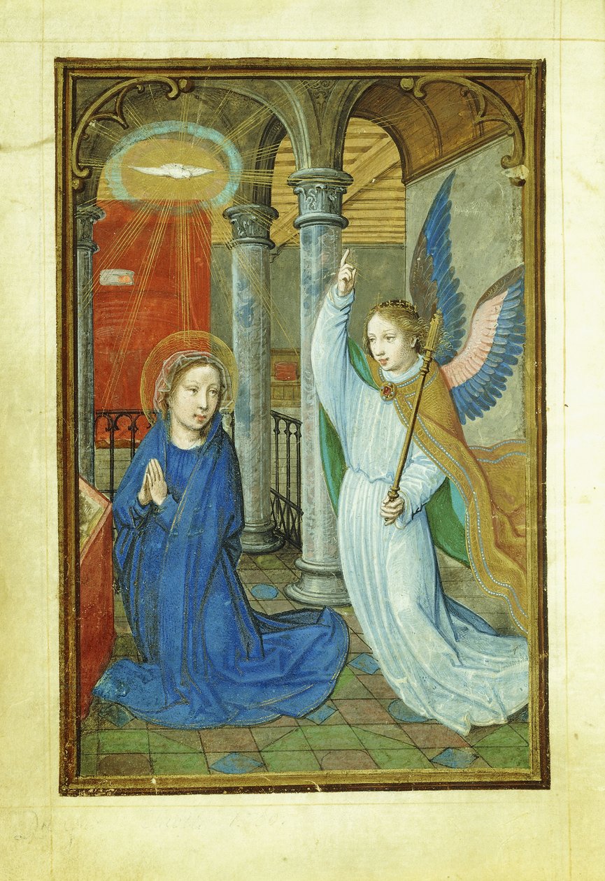 Kungörelse, 1520-talet av Simon Bening