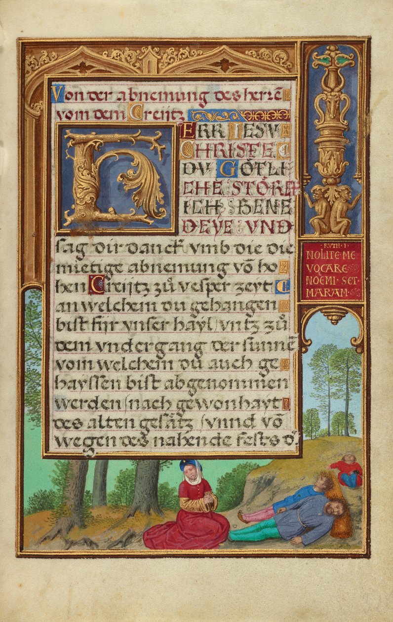 Rand mit Naomi, die um den Verlust ihrer Familie trauert av Simon Bening