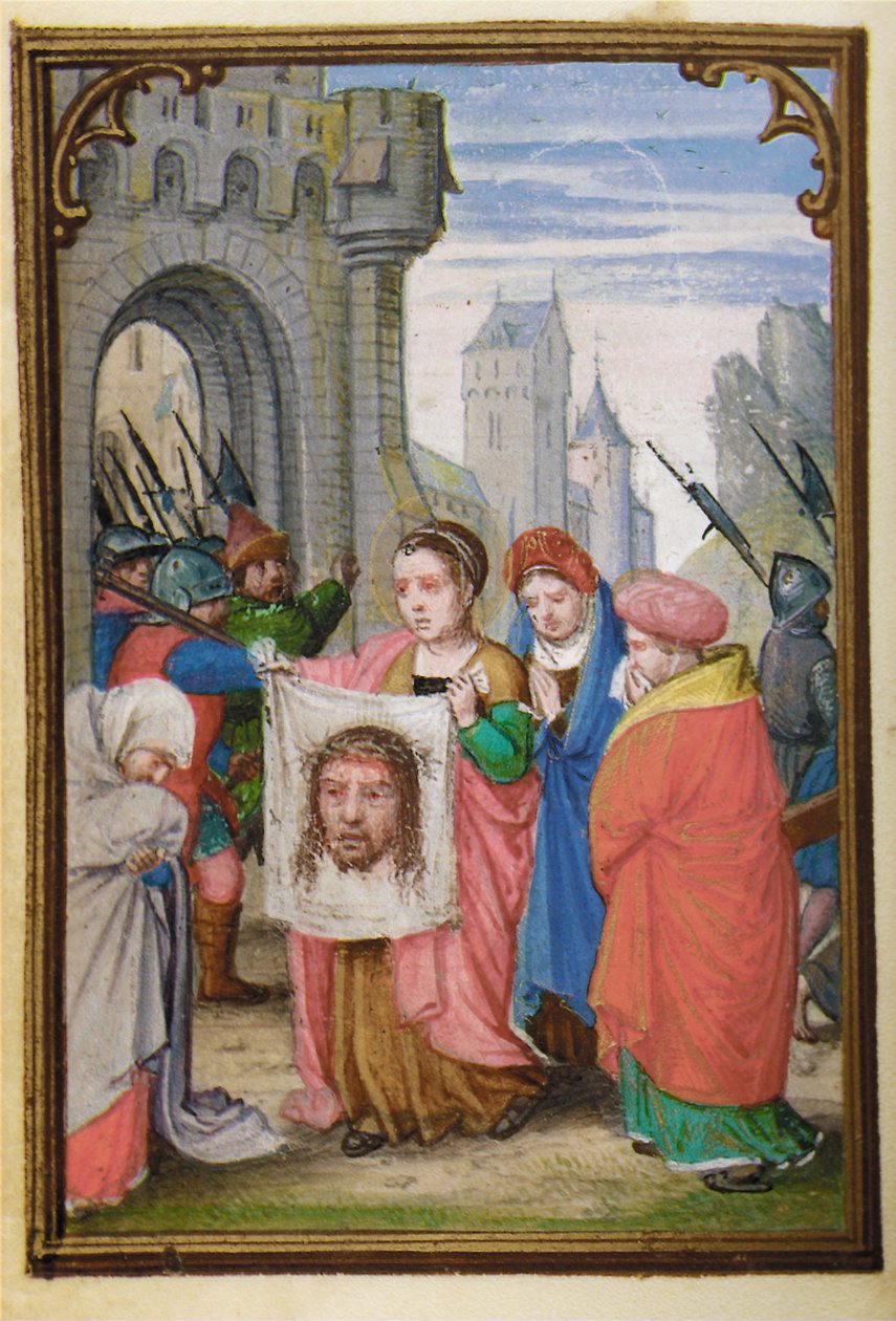Folio från en miniatyrbok med timmar, användning av Rom, Brygge, 1530-35 av Simon Bening