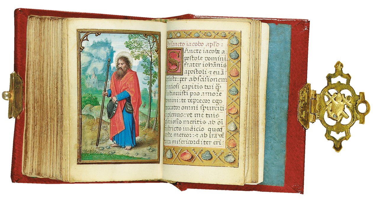 Folio från en miniatyrbok med timmar, användning av Rom, Brygge, 1530-35 av Simon Bening
