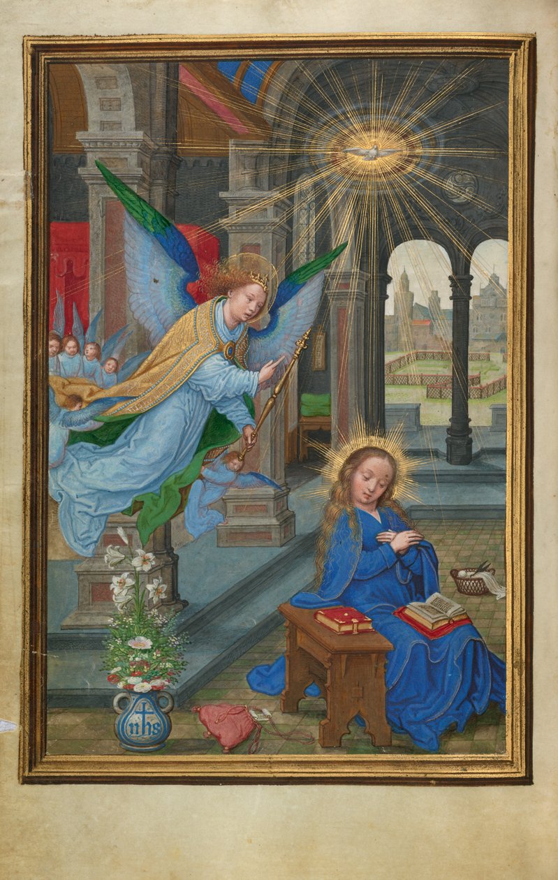 Bebådelsen av Simon Bening