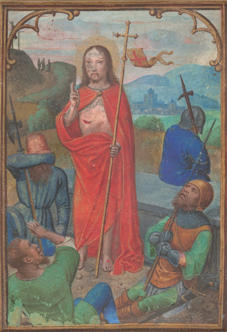 Uppståndelsen, c. 1530. av Simon Bening