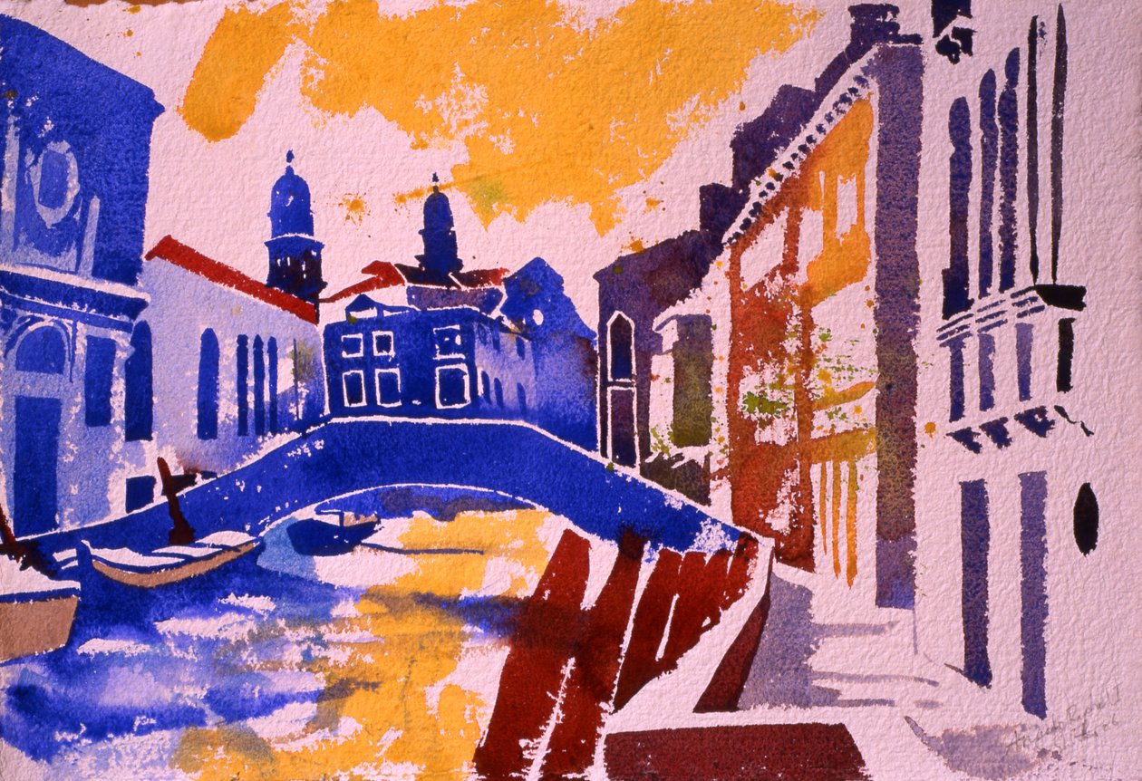 Angelo Raffaele, 2006 (akvarell på papper) av Simon Fletcher