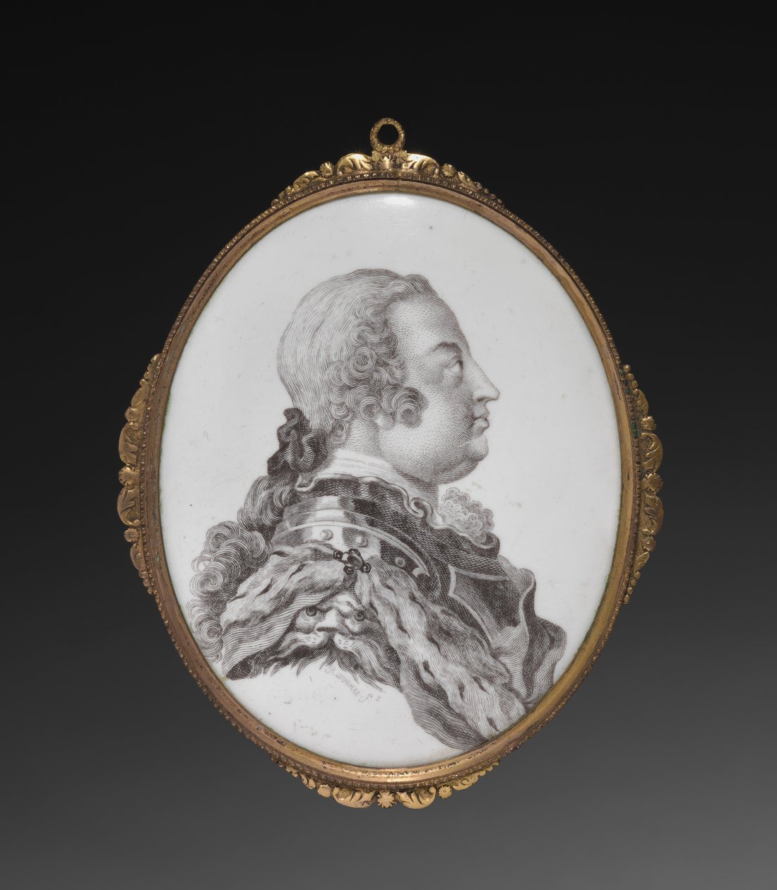 Oval plakett, hertig av Cumberland, ca. 1755. av Simon Francois Ravenet