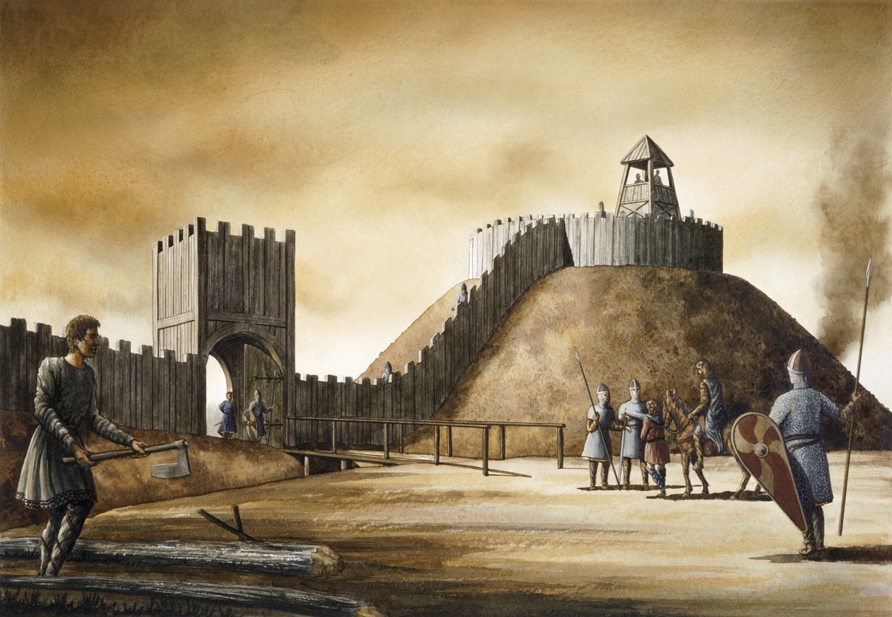 Pickering Castle av Simon Hayfield