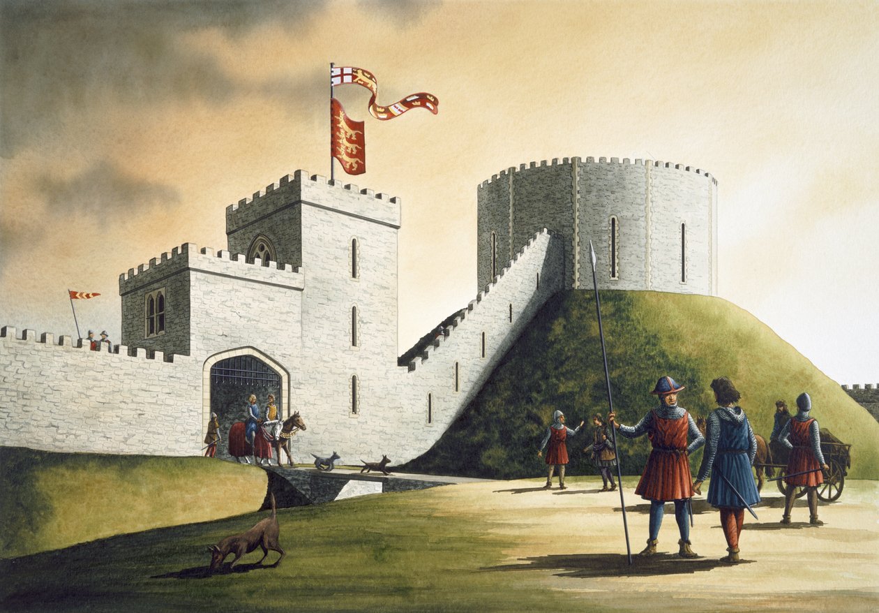 Pickering Castle av Simon Hayfield