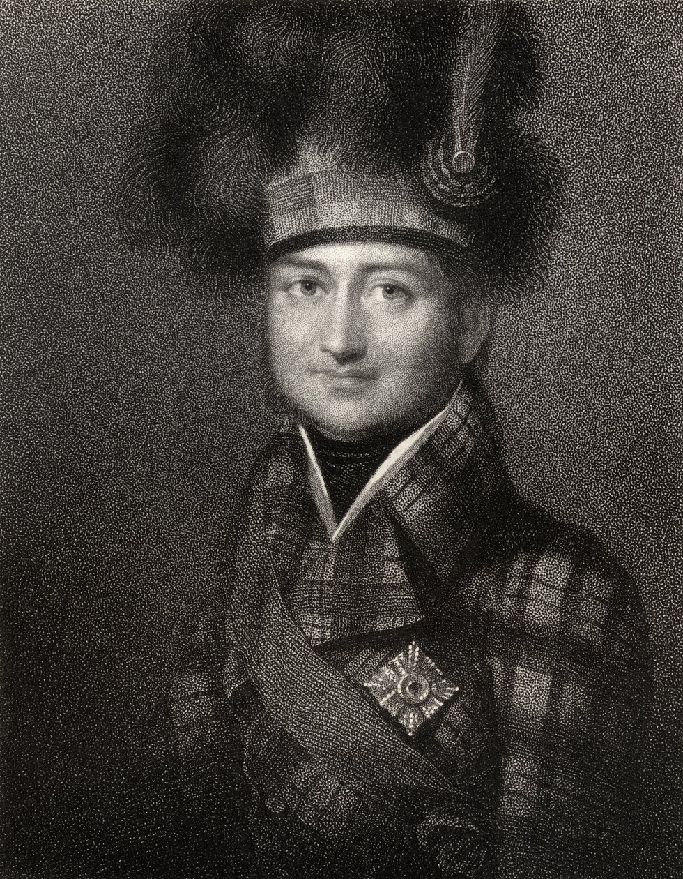 James Duff, 4th Earl of Fife, graverad av W. Holl, från 