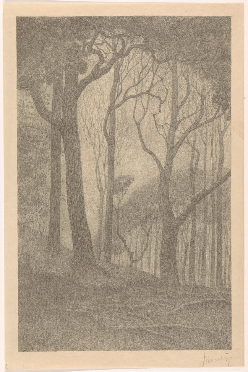 Bomen (originaltitel) av Simon Moulijn (signed by artist)