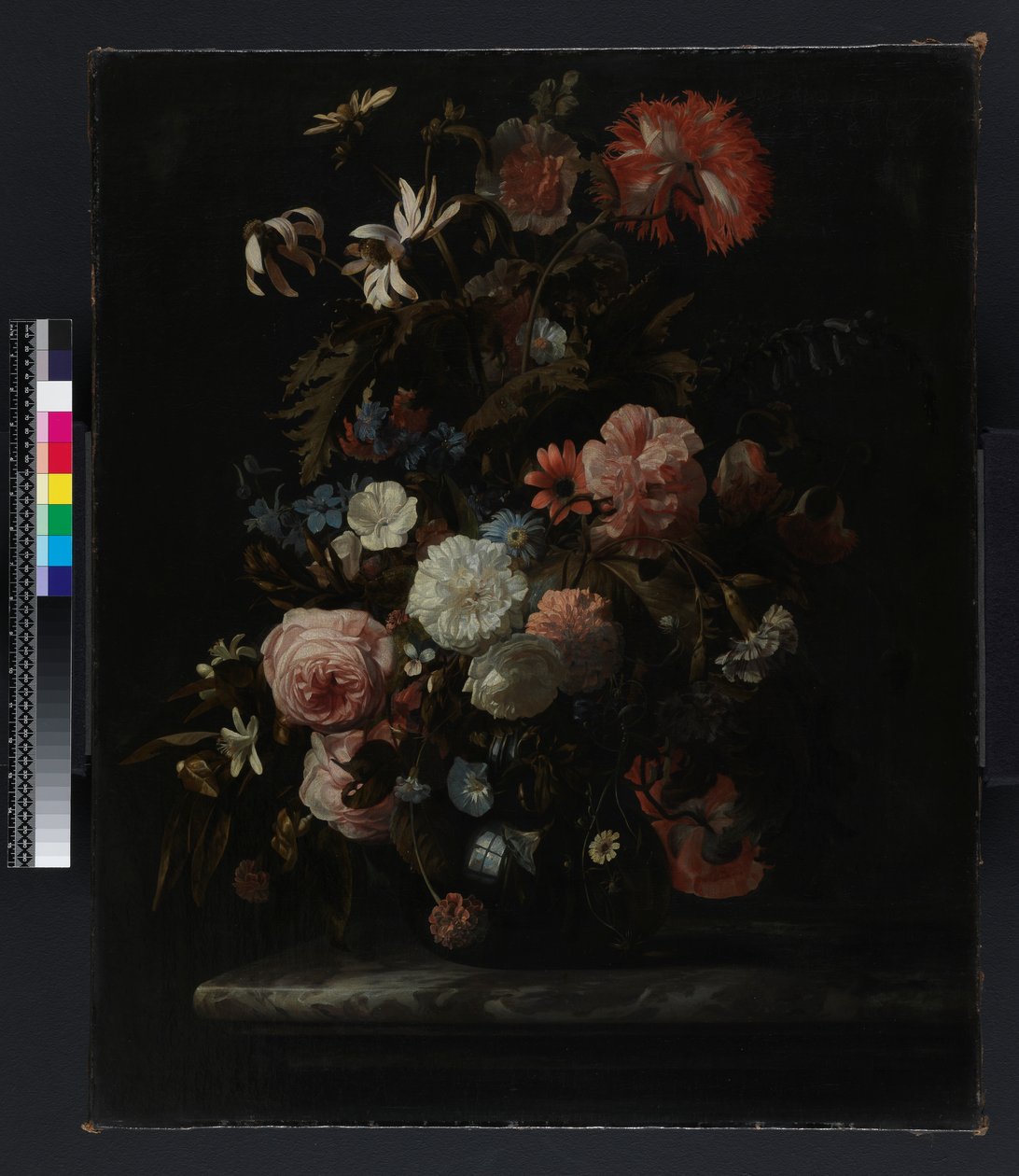 Grupp av blommor, före 1721 (olja på duk) av Simon Peeterz Verelst