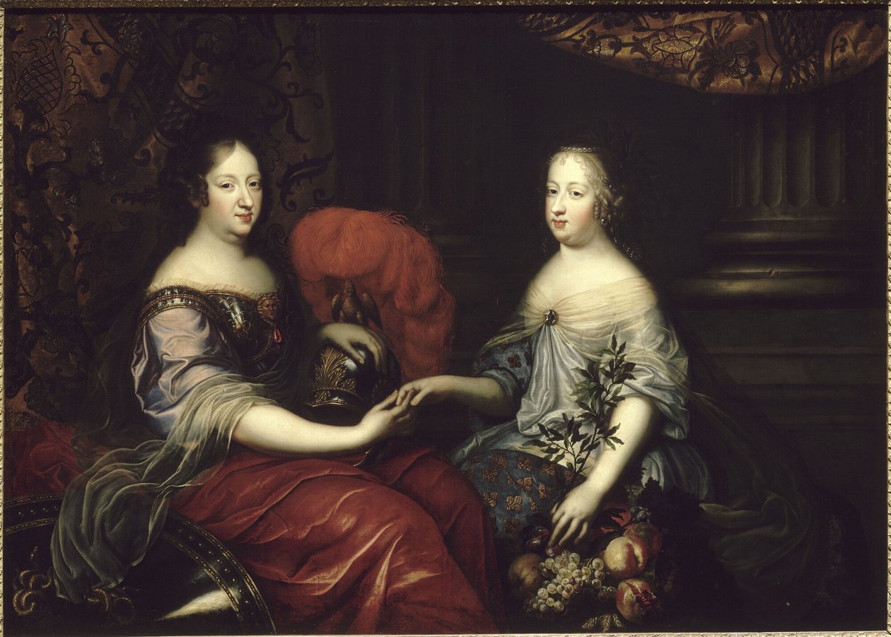 Anne av Österrike och Marie-Thérèse av Österrike, drottningar av Frankrike av Simon Renard de Saint Andre
